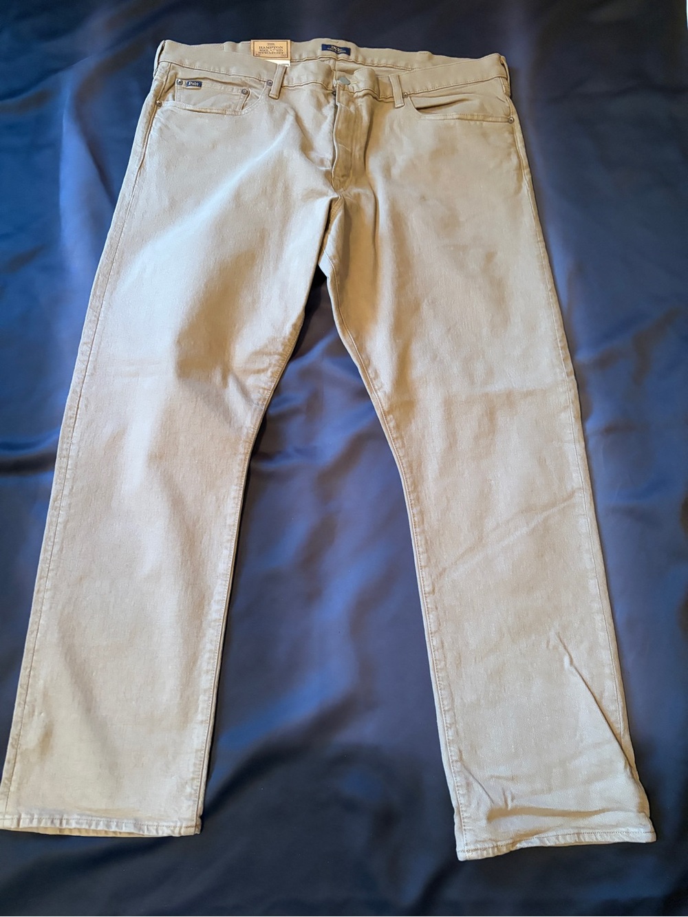 Polo by Ralph Lauren Two-Tone Pants - Beige and Navy